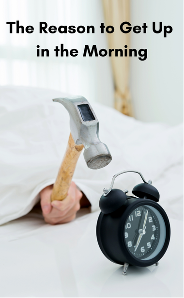 The Reason to Get Up in the Morning