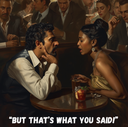 “But That’s What You Said!”